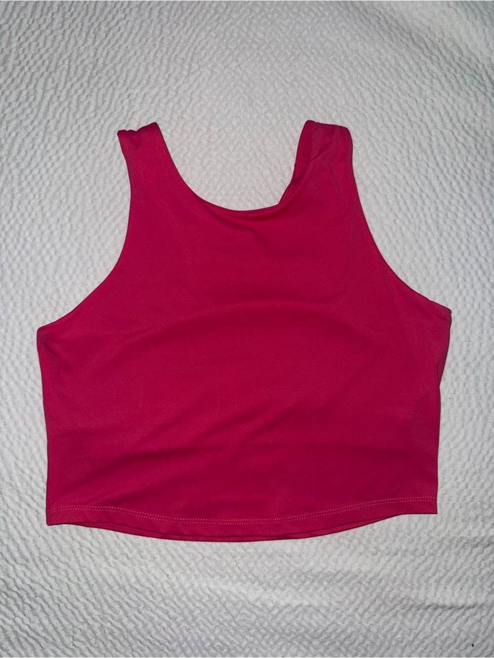 Kyodan Bright Pink Athletic Crop Sports Bra